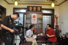 中国历史文化遗产日接受梅州电视台采访