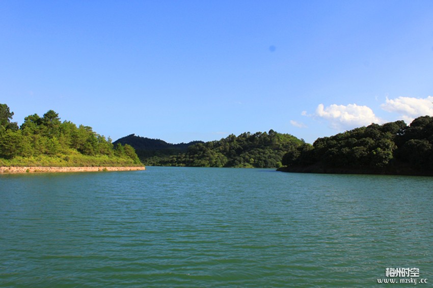 游记五华县转水镇益塘水库景区