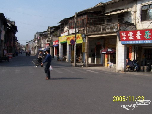 十年前的梅城街景
