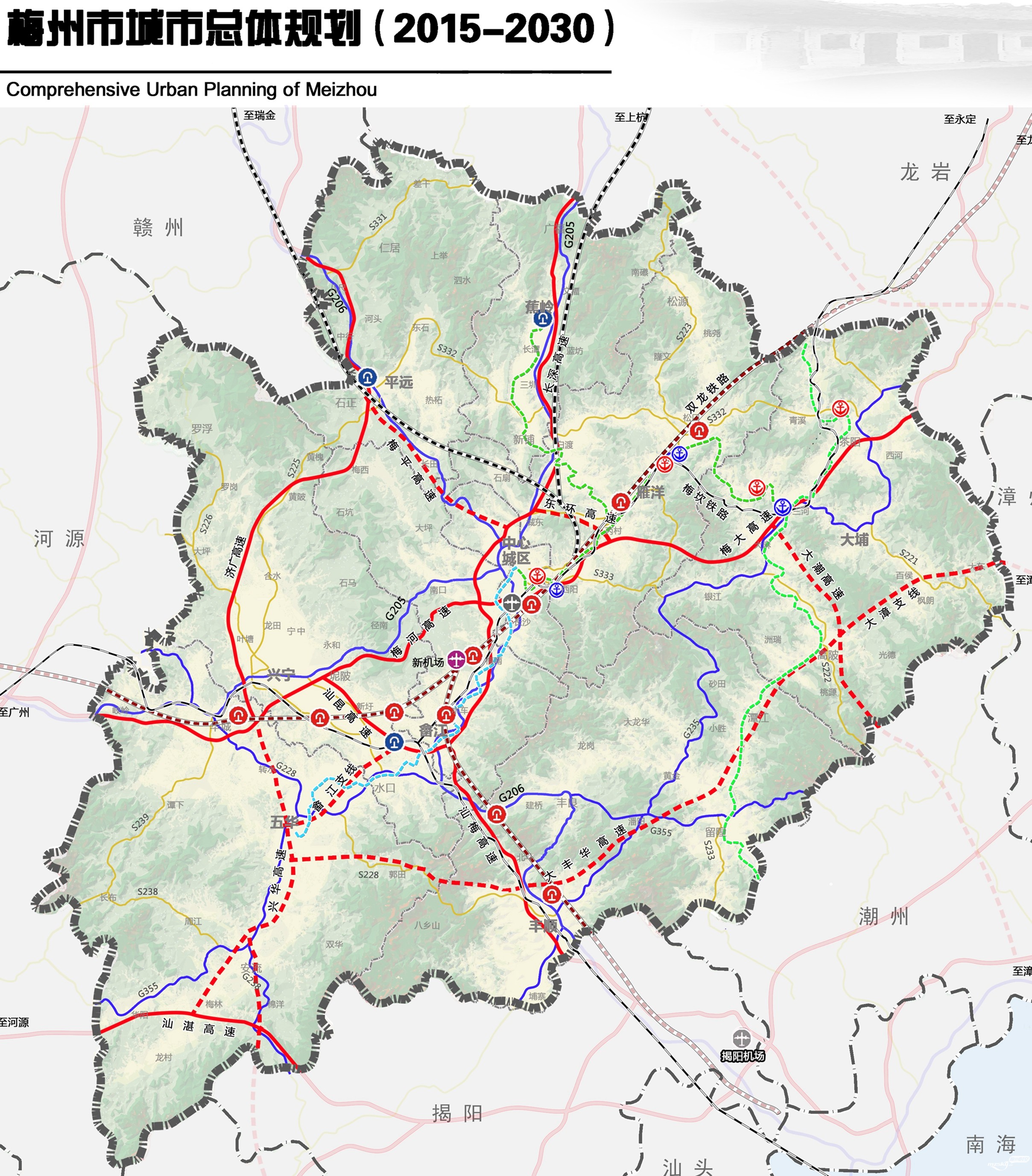 广州梅州地图全图,梅州,广州市_大山谷图库