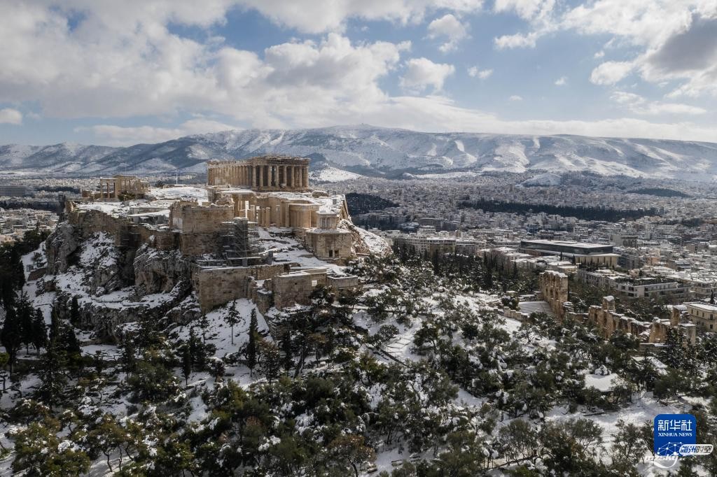雪后雅典