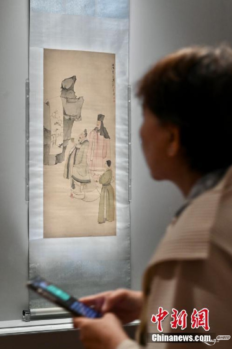 香港故宫文化博物馆展出全新一批21件明代人物画珍藏